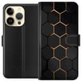 Pikkukuva 1 / 4: Lompakkokotelo Apple iPhone 15 Pro-laitteelle, jossa on Ylellinen Kuvio kuvio