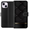 Pikkukuva 1 / 4: Lompakkokotelo Apple iPhone 15 Plus-laitteelle, jossa on Ylellinen linja kuvio