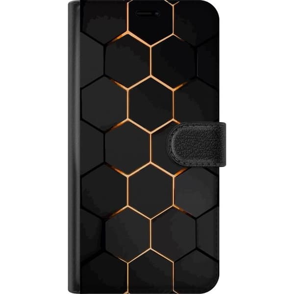 Plånboksfodral till Apple iPhone 15 Plus med Lyxigt Mönster motiv