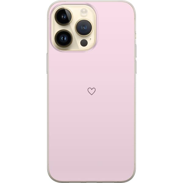 Mobildeksel til Apple iPhone 15 Pro Max med Hjerte motiv