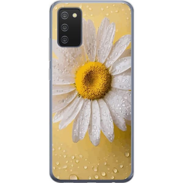 Mobilcover til Samsung Galaxy A02s med Porcelænsblomst motiv