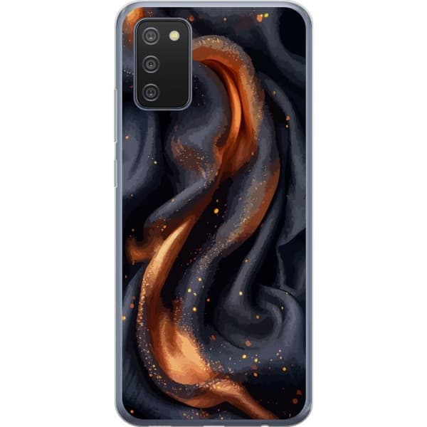 Mobilskal till Samsung Galaxy A02s med Eldigt silke motiv