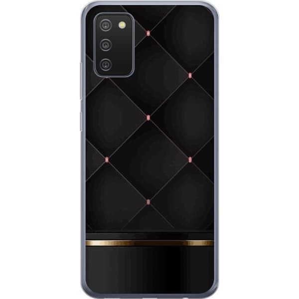 Kännykkäkuori Samsung Galaxy A02s-laitteelle, jossa on Ylellinen linja kuvio