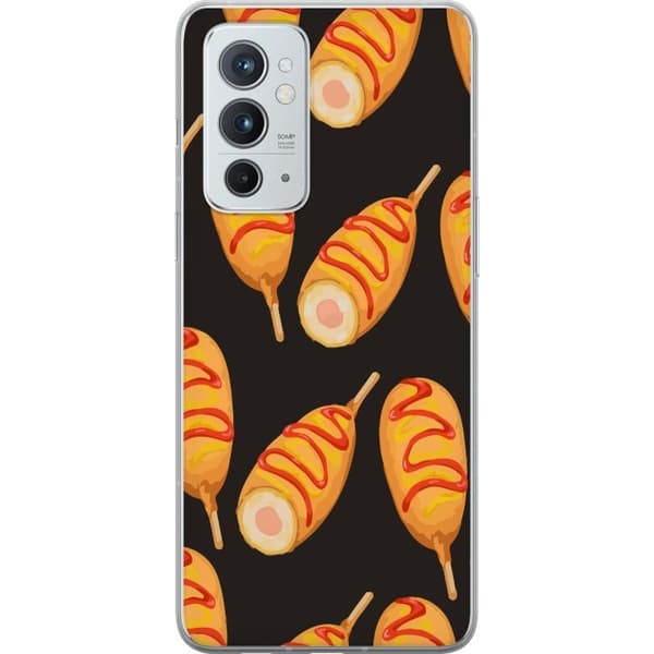 Mobilcover til OnePlus 9RT 5G med Kyllingedrumstick motiv