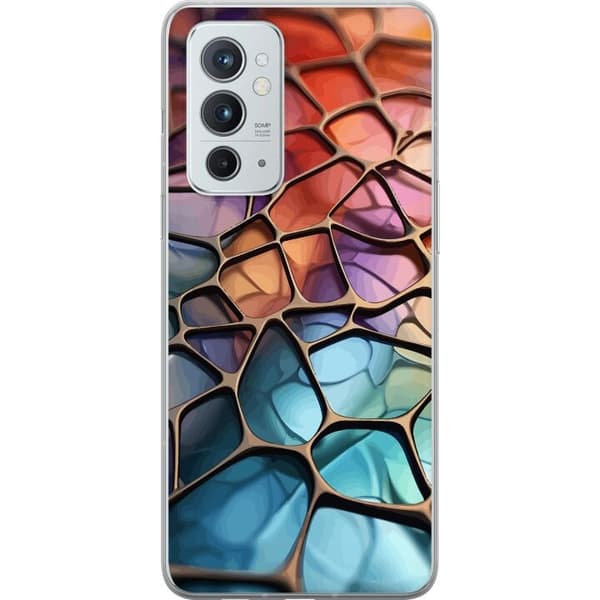 Mobildeksel til OnePlus 9RT 5G med Metalliskt mønster motiv