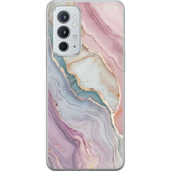 Kännykkäkuori OnePlus 9RT 5G-laitteelle, jossa on Marmori kuvio