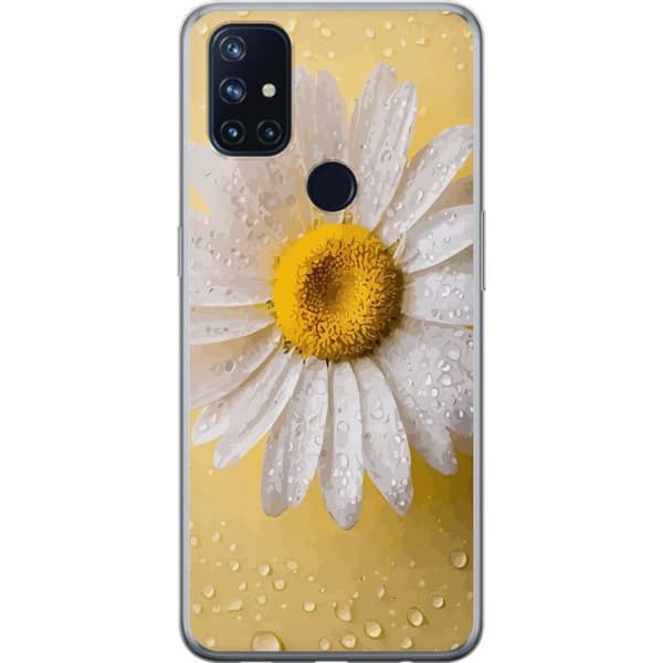 Kännykkäkuori OnePlus Nord N10 5G-laitteelle, jossa on Posliinikukka kuvio