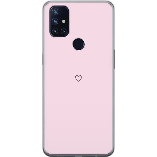 Mobilcover til OnePlus Nord N10 5G med Hjerte motiv