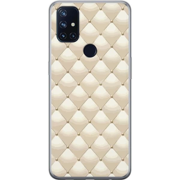 Mobilcover til OnePlus Nord N10 5G med Guldglans motiv