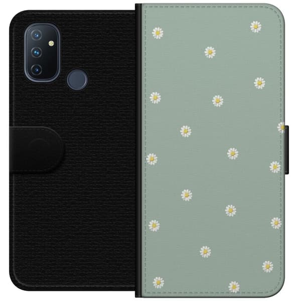 Plånboksfodral till OnePlus Nord N100 med Prästkragar motiv