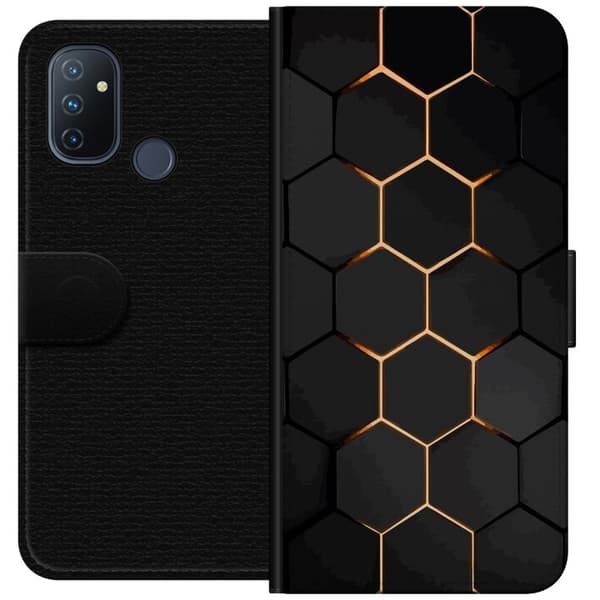 Tegnebogsetui til OnePlus Nord N100 med Luksuriøst Mønster motiv