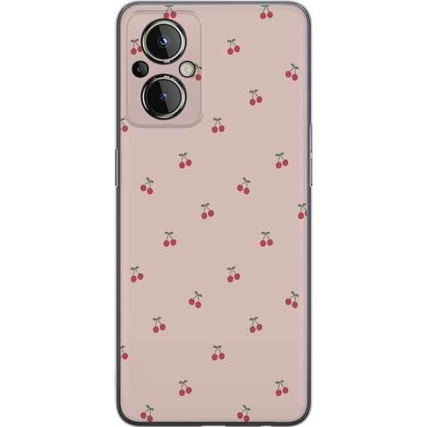Kännykkäkuori OnePlus Nord N20 5G-laitteelle, jossa on Kirsikka kuvio