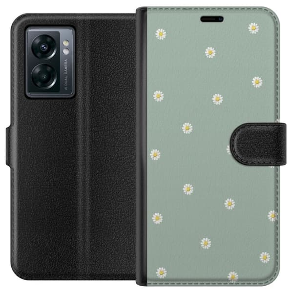 Plånboksfodral till OnePlus Nord N300 med Prästkragar motiv