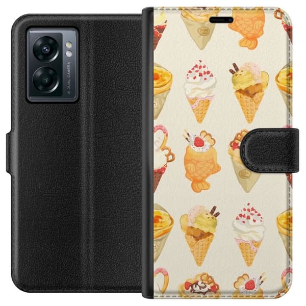 Plånboksfodral till OnePlus Nord N300 med Glassigt motiv
