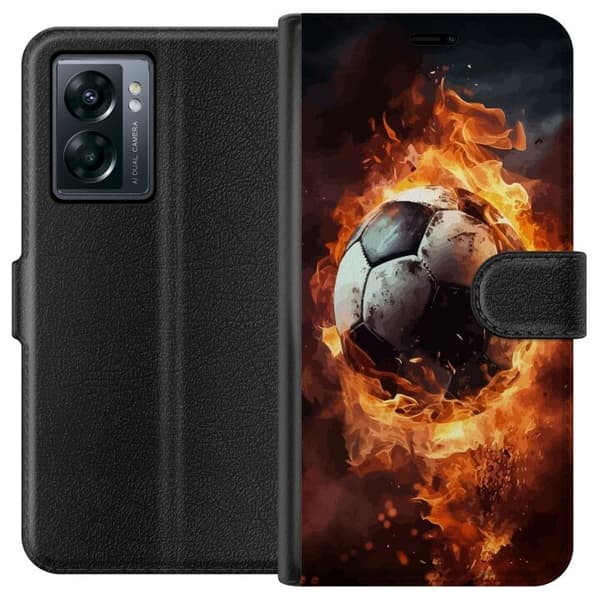 Lommeboketui til OnePlus Nord N300 med Fotball motiv