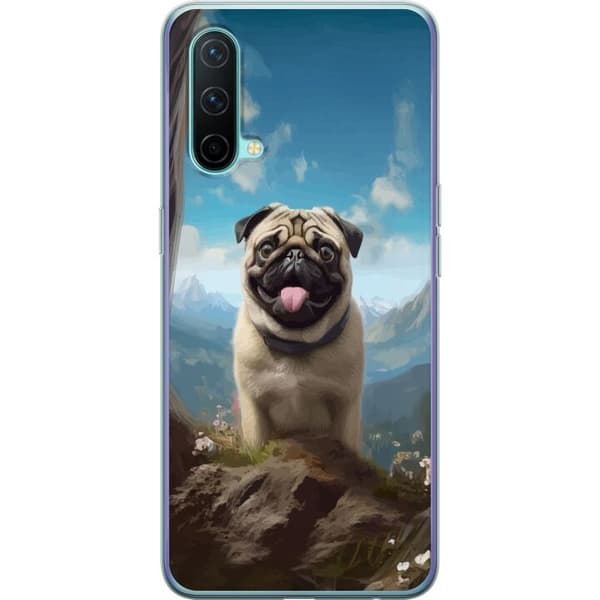 Mobilcover til OnePlus Nord CE 5G med Glad Hund motiv