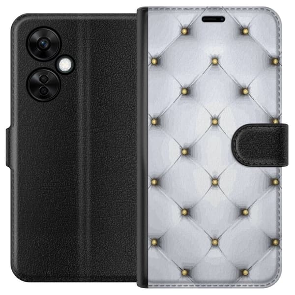 Tegnebogsetui til OnePlus Nord CE3 med Luksuriøst motiv