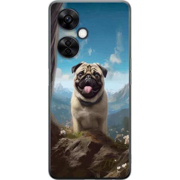 Mobilskal till OnePlus Nord CE 3 Lite med Glad Hund motiv