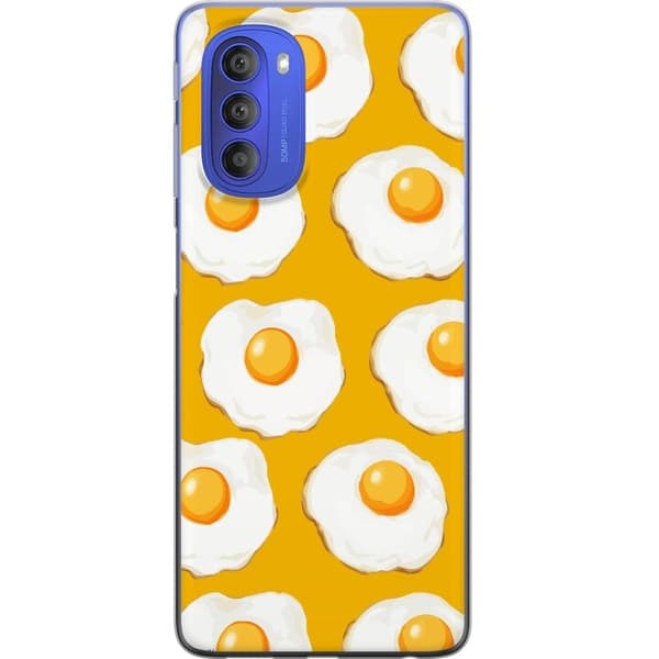 Mobildeksel til Motorola Moto G51 5G med Stekt egg motiv