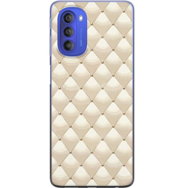 Mobildeksel til Motorola Moto G51 5G med Gullglans motiv