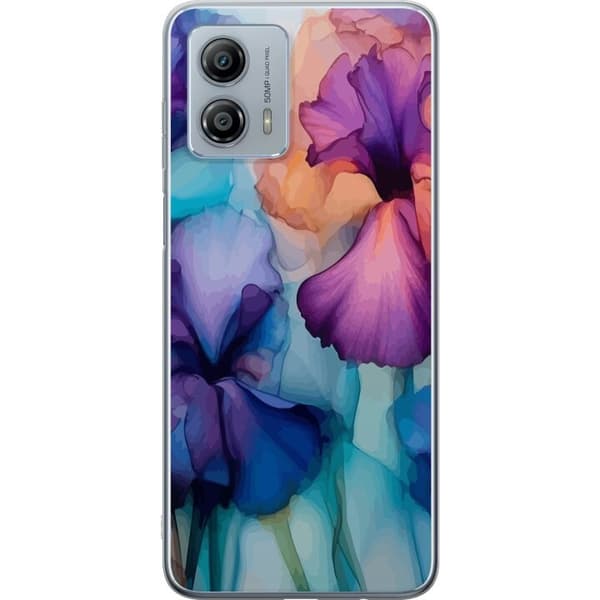 Mobilskal till Motorola Moto G53 med Magiska blommor motiv