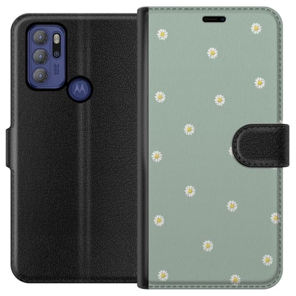 Tegnebogsetui til Motorola Moto G60S med Præstekrave motiv
