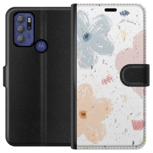 Lommeboketui til Motorola Moto G60S med Blomster motiv