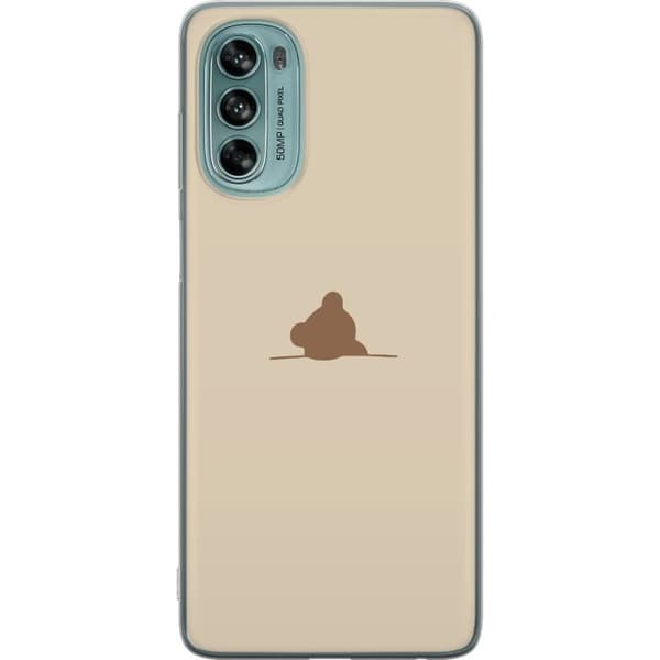 Mobildeksel til Motorola Moto G62 5G med Nalle motiv