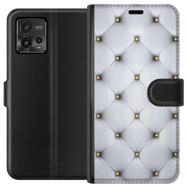 Tegnebogsetui til Motorola Moto G72 med Luksuriøst motiv