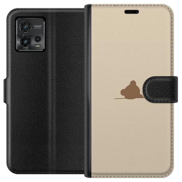 Lommeboketui til Motorola Moto G72 med Nalle motiv