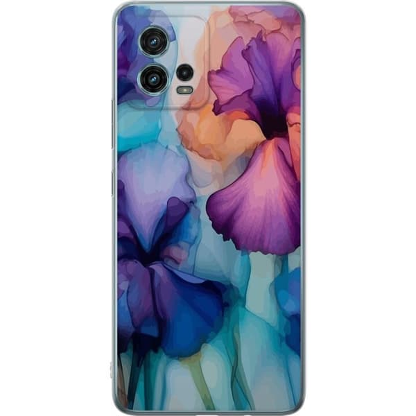 Kännykkäkuori Motorola Moto G72-laitteelle, jossa on Maagiset kukat kuvio