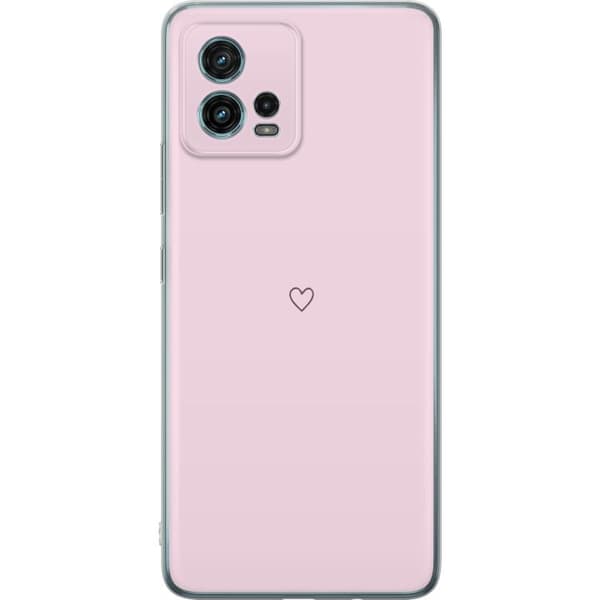 Kännykkäkuori Motorola Moto G72-laitteelle, jossa on Sydän kuvio