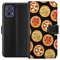 Miniatyrbild 1 av 4: Plånboksfodral till Motorola Moto G73 med Pizza motiv