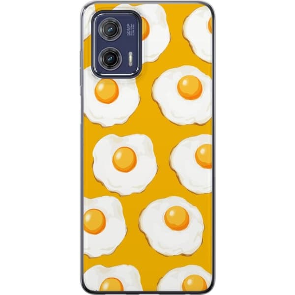 Mobilcover til Motorola Moto G73 med Stegt æg motiv