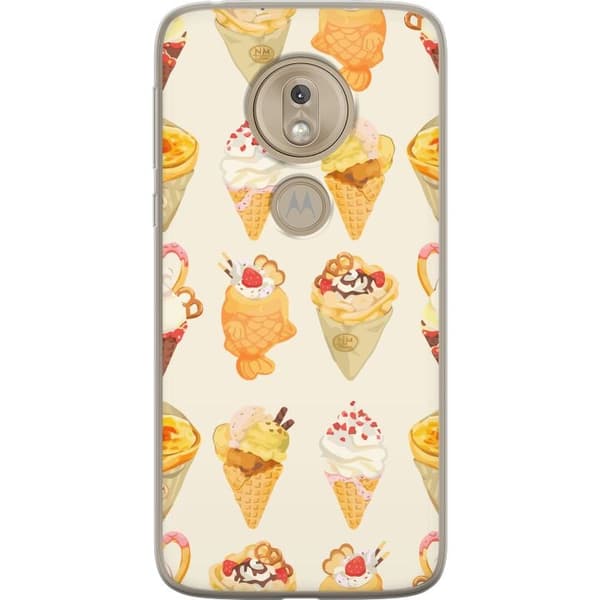 Kännykkäkuori Motorola Moto G7 Play-laitteelle, jossa on Lasinen kuvio