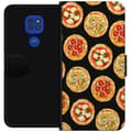 Miniatyrbilde 1 av 4: Lommeboketui til Motorola Moto G9 Play med Pizza motiv
