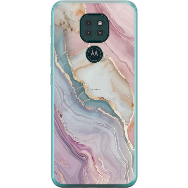 Mobilcover til Motorola Moto G9 Play med Marmor motiv