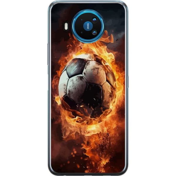 Mobilskal till Nokia 8.3 5G med Fotboll motiv