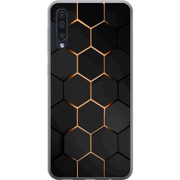 Mobilcover til Samsung Galaxy A50 med Luksuriøst Mønster motiv