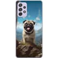 Pikkukuva 1 / 2: Kännykkäkuori Samsung Galaxy A52s 5G-laitteelle, jossa on Iloinen Koira kuvio