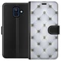 Miniatyrbillede 1 af 4: Tegnebogsetui til Samsung Galaxy A6 (2018) med Luksuriøst motiv