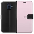 Pikkukuva 1 / 4: Lompakkokotelo Samsung Galaxy A6 (2018)-laitteelle, jossa on Sydän kuvio