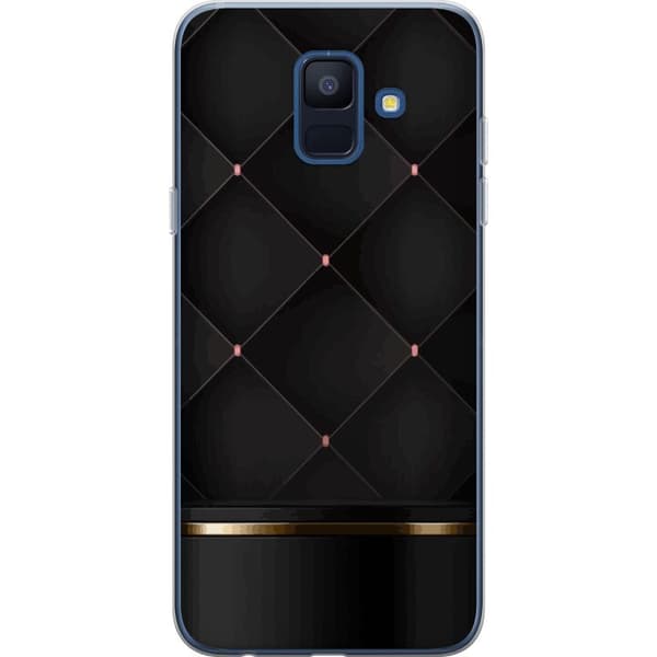Mobilcover til Samsung Galaxy A6 (2018) med Luksuslinje motiv