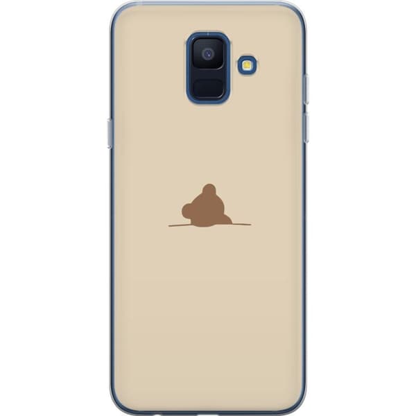 Mobildeksel til Samsung Galaxy A6 (2018) med Nalle motiv