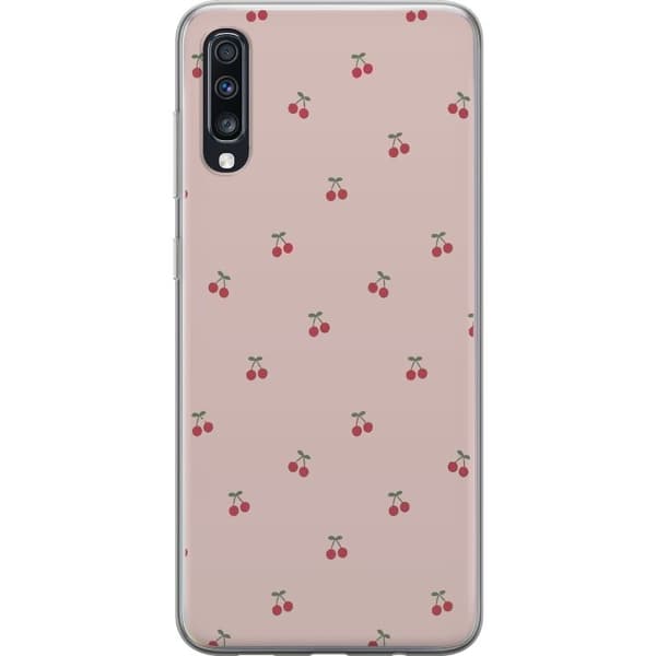 Mobilskal till Samsung Galaxy A70 med Körsbär motiv
