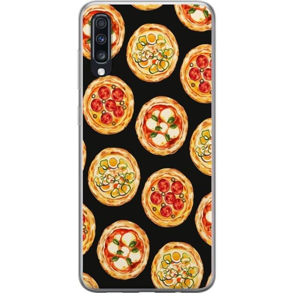 Mobilskal till Samsung Galaxy A70 med Pizza motiv
