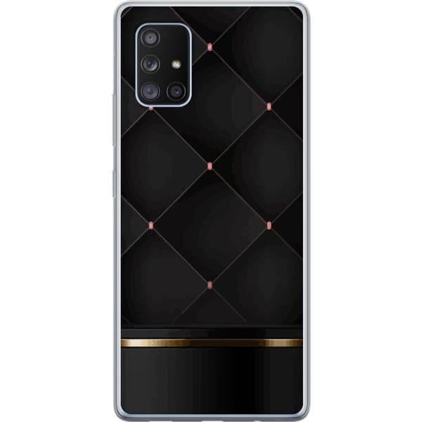 Mobilskal till Samsung Galaxy A71 5G med Lyxig linje motiv