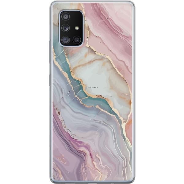 Mobilskal till Samsung Galaxy A71 5G med Marmor motiv