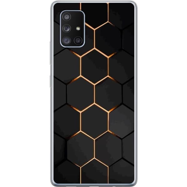 Mobilcover til Samsung Galaxy A71 5G med Luksuriøst Mønster motiv