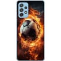 Miniatyrbillede 1 af 2: Mobilcover til Samsung Galaxy A72 5G med Fodbold motiv